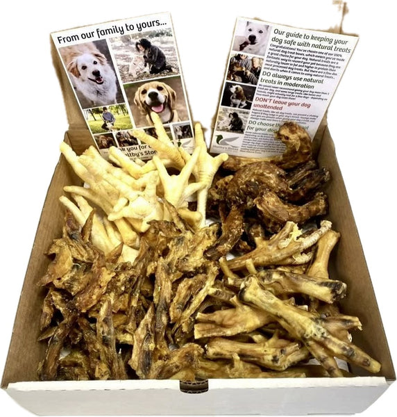 The Benefits of Dehydrated Chicken Feet, Wings, and Necks for Your Dog's Health