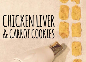 Three Snouts Chicken Liver & Carrot Cookies 125g